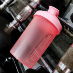 400ML Shaker Bottles Colorful  Whey Protein Powder Mixing Bottle Fitness Gym Shaker Outdoor Portable Plastic Drink Cup