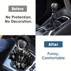 Gearbox Handle Hoodie Hot Night Sweatshirts Handbrake Cover Universal Car Gear Lever Knob Cover Gearshift Hoodie For Gearbox