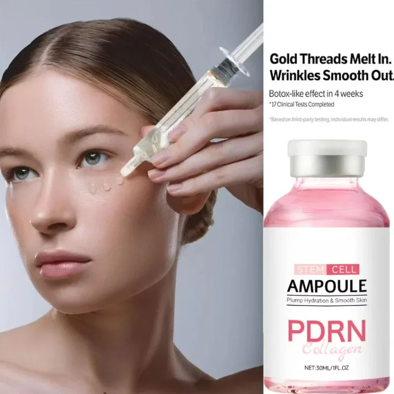 PDRN Salmon DNA Serum Ampoule Advanced Skincare Deep Repair Renew Skin Brighten Tone Strengthen Barrier Firming Facial Essence