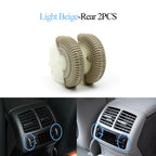 2/3PCS Set Car Front Air Conditioning AC Vent Rolling Wheel For Mercedes BENZ E Class W211 E200 E300 E230 E260 E280 2003-2008
