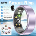 R10 Smart Ring with Charging Case Multi-color Ring Men Women Health Sleep Heart Rate Monitoring IP68 Waterproof Multi-sport Mode