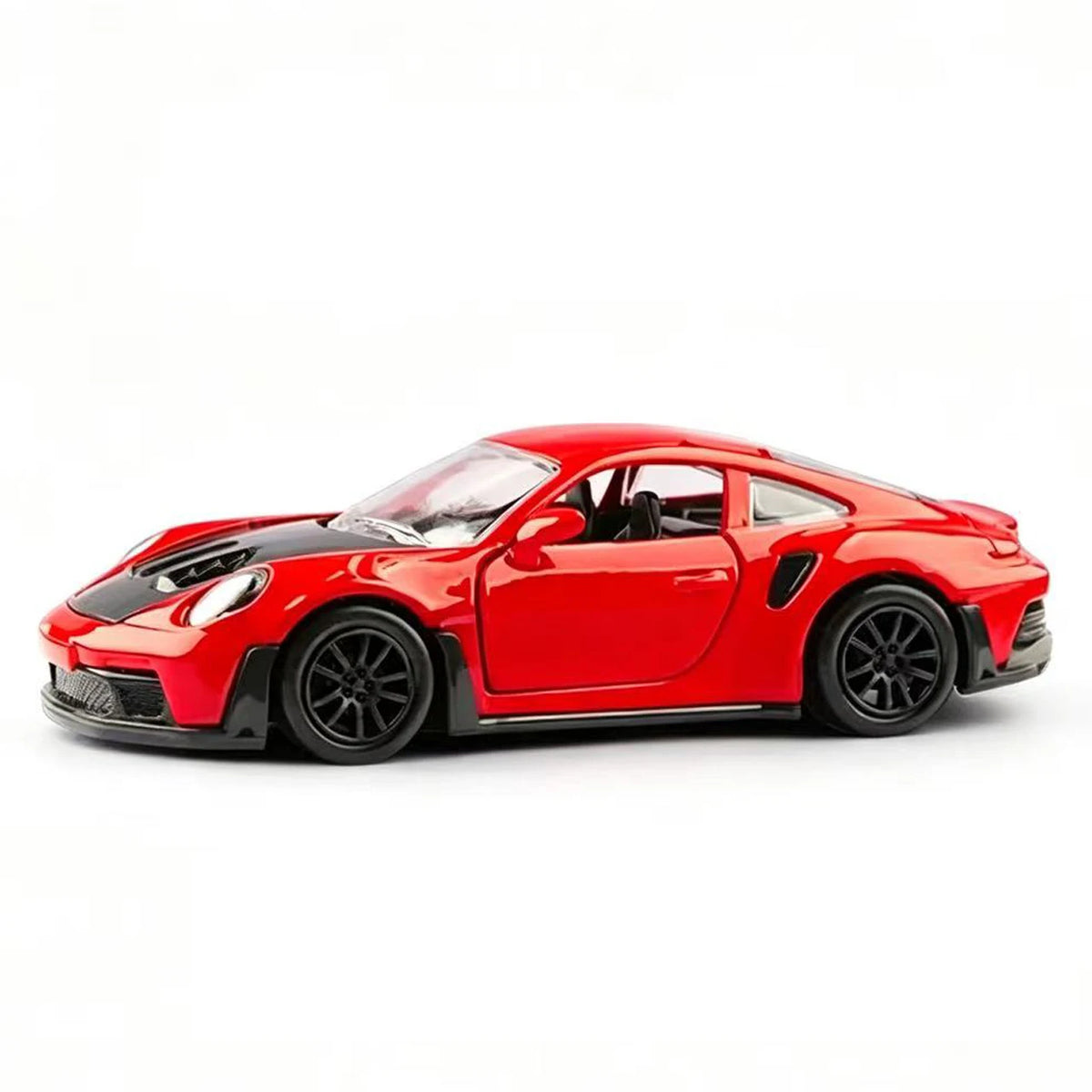 Scale Cast Simulation Alloy Toy Car Door Can Be Opened Pullback Drive Collectible Model Vehicle Toy for Kids