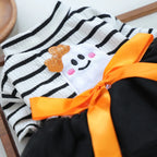 Halloween Costumes Dresses For Dog Elegant Pet Vest With Tutu Skirt Autumn Winter Girl Female Pet Toy Poodle Small Breeds Cat
