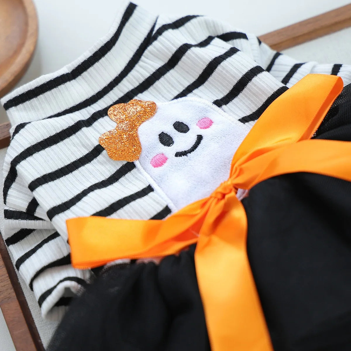 Halloween Costumes Dresses For Dog Elegant Pet Vest With Tutu Skirt Autumn Winter Girl Female Pet Toy Poodle Small Breeds Cat