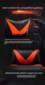 Computer Chair Comfortable Gaming Chair Long Hours Sitting Reclining Headrest and Lumbar Support for Home Office Furniture