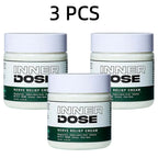 Inner Dose Nerve Relief Cream 120ml Magnesium Arnica Moisturizing Body Cream Deep Muscle Soothing Lotion for Joint Discomfort