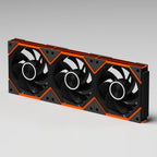 Nollie FAN GC120 ARGB Cooling Fan Modular Stackable Splicing PWM Silent 120mm RGB Fans