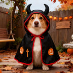 Halloween Cat Dog Costumes Funny Puppy Cloak Dog Pet Costumes For Halloween Party Puppy Photo Props Large Breed Photo Props