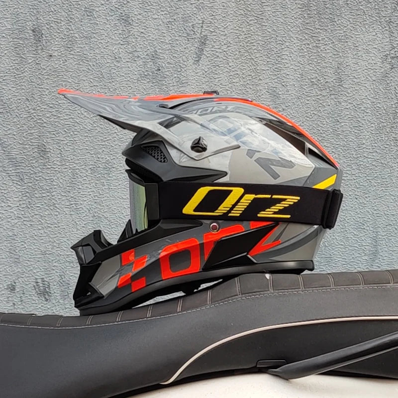 Super-Cool Motorcycle Off-road Helmet ATV Dirt Bike Helmet MTB Downhill Full Face Helmet Free gifts&a lot of Design capacetes