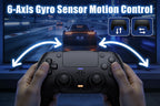 Wireless Gamepad For Playstation 5/ps5 controller Gaming Turbo Dual Sense Vibrate External microphone Adaptives Trigger