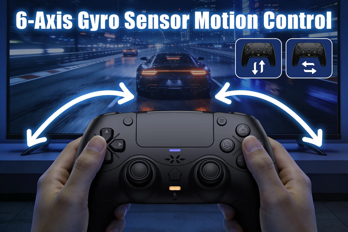 Wireless Gamepad For Playstation 5/ps5 controller Gaming Turbo Dual Sense Vibrate External microphone Adaptives Trigger