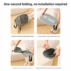 Extra Large Foldable Laundry Hamper Basket - Thickened Wear-resistant Storage Organizer for Bathroom, Dormitory, Closet,Portable