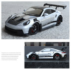 1:24 911 GT3 RS Alloy Sports Car Model Collection Ornament Toy Vehicle Diecast Miniature Voiture Boyfriend Gift