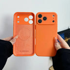 Original Liquid Silicone Magnetic Case for IPhone 17 Air 16 15 14 Plus 13 12 Pro Max for Magsafe Camera Protection Matte Cover