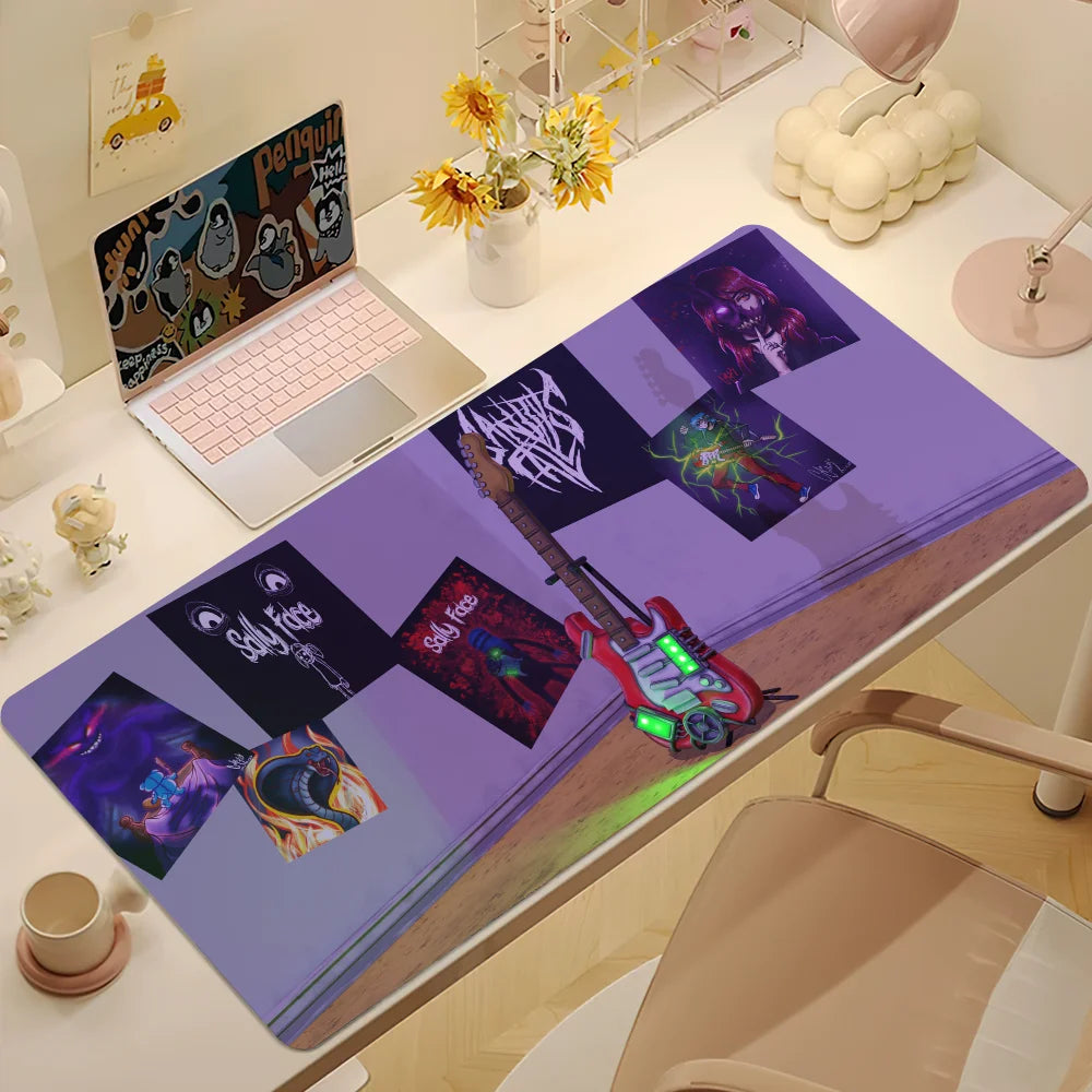 Game S-Sally Face S Mouse Pad Large Desk Mat Keyboard Ergonomic Office Rubber Game PC Non-slip Anti-fray Home Custom Best Price