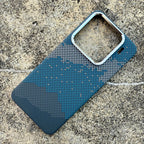 Ultrathin Carbon Fiber Texture Magnetic Phone Case For Xiaomi Mi 15 Ultra Mi 15 pro 14 Magnetic Wireless Charging Hard Cover
