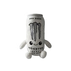 Zero Sugar White Monster Energy Drink Plush Toy Simulation Can Stuffed Ornament Doll Cute Soft Figure Decor Gift for Friend