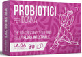 Women’s probiotics for vaginal bacterial flora, also in cases of candidiasis. High-Dose Vaginal Probiotics: Lactobacillus reuteri, Lactobacillus rhamnosus GG, Lactobacillus crispatus, and Saccharomyces boulardii. 30 Capsule