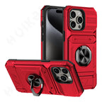 Case For Samsung S24 S23 Ultra Plus FE A14  A15 25 35 55 Magnetic Rotated Ring Kickstand Heavy Duty Drop Protection Wallet Cover