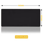 Xxl Mouse Pad Gaming Computer Mousepad Gamer Desk Mat Black Big Office Carpet Mause Pads PC Accessories Keyboard Pads Play Mats