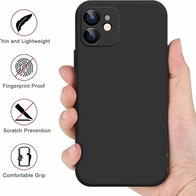 S-Scarface 1983 Film Phone Case For iPhone 17,16,15,14,13,12,Pro,Max,Plus,E,SE4,Air,Mini Black Soft Box
