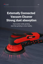 Automotive Brushless Mini Orbital Sander Orbital Grinder Concrete  Grinder for Cars Wall  Machine  Eccentric Grinding Mach
