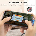 USB4.0 40Gbps OTG Type C 90 Degree Adapter 100W 5A USB C to Type C Fast Charging Converter USB C Data Adapter For Macbook 8K60HZ