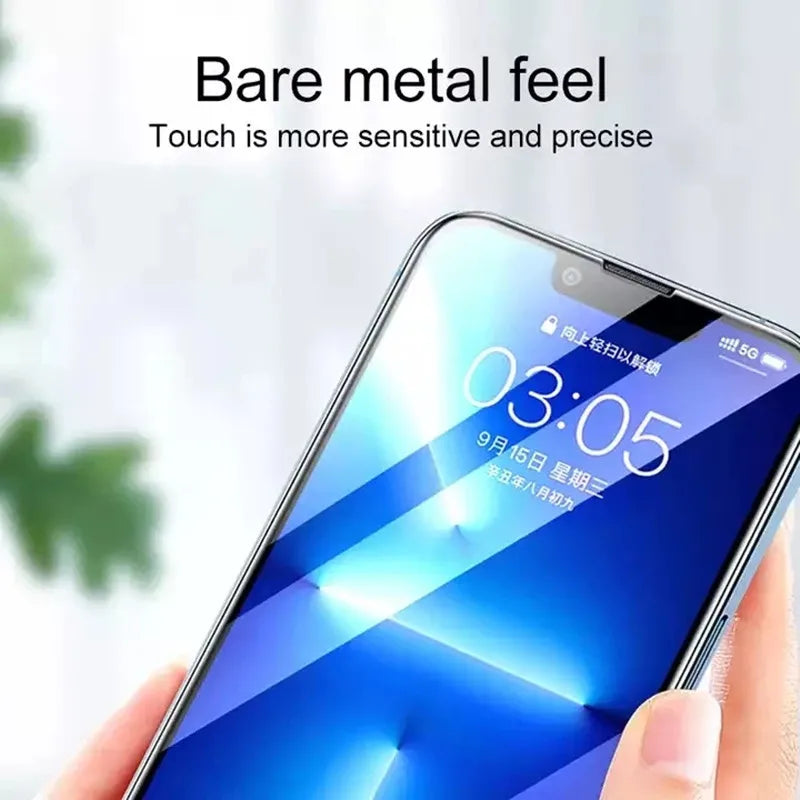 9D Tempered Glass 3-10PCS for iPhone 17/16/15/14/13/12/11 Pro Max,X/XS/XR/14/15/16/17 Air – Anti Fingerprint Screen Protector