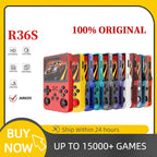 R36S Retro Handheld Game Console One RAM Arkos System 3.5 Inch IPS Screen Portable Pocket Video Player Game 20000+ Consola