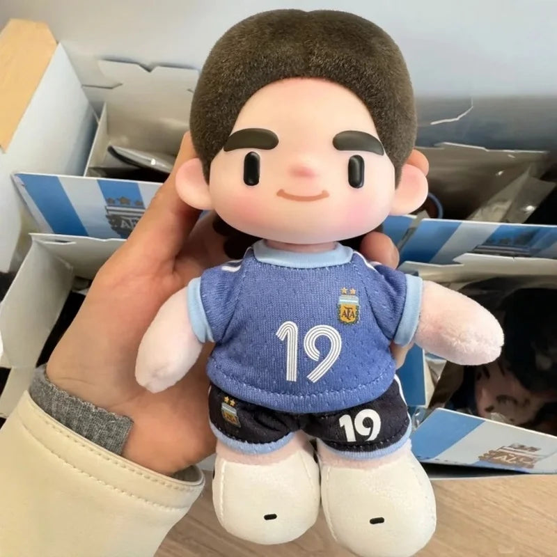 Original In-Stock Messi Argentina National Tea Player Series Vinyl Figurine Blind Box Pendant Collectible Ornament Toys Gifts