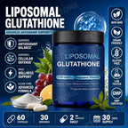 Liposomal Glutathione Capsules with Resveratrol and Vitamin C for Antioxidant Balance and Cellular Defense Support, 60 Capsules