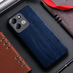 Case for Xiaomi Redmi 17C redmi17 redmi17 c 5G 4G funda bamboo wood pattern Leather back cover for xiaomi redmi 17 17c case