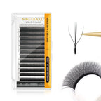 NAGARAKU Automatic Flowering 3D 4D 5D 6D 7D 8D W Shape All Size Premade Fans Eyelash Extensions Natural Soft Individual Lashes
