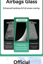 Joyroom 3/2/1PCS HD Glass For iPhone 18 17 16 15 Pro Max Screen Protector Full Screen Glass Protection For iPhone 18 17 16 15Pro