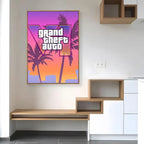 Hot Game G-Gta 6 Poster Paper Print Home Living Room Bedroom Entrance Bar Cafe Art Painting Decoration