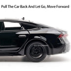 1:32 RS7 Sportback Miniature Model Toy Cars Alloy Diecast 6 Doors Opened with Pull Back Rubber Tires Ornament Vehicle Toys Gifts