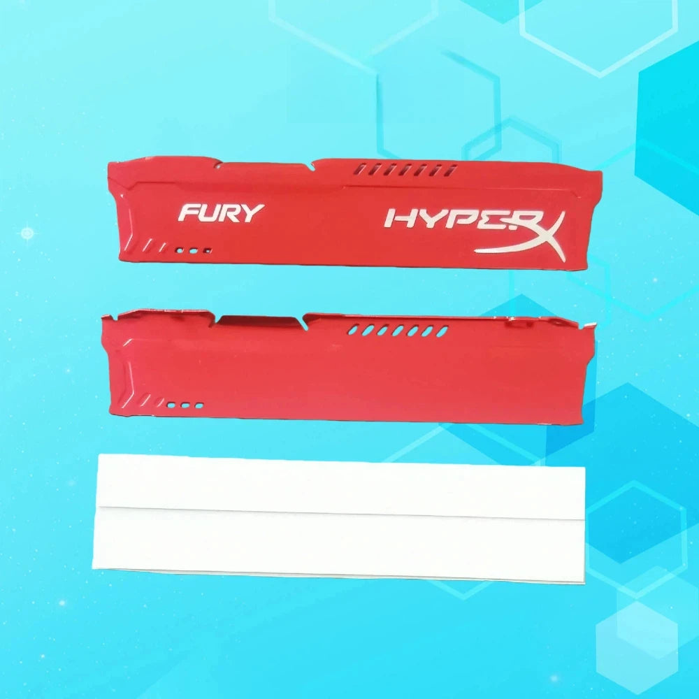 TISHRIC Desktop Memory Radiator RAM Heatsink For DDR2 DDR3 DDR4 DDR5 Ram Cooling Vest With Thermal Pad Aluminum Alloy Cooler