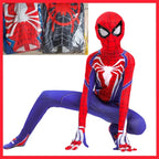 Full Set Halloween Cosplay Costume For Spider Fans Collector Miles Morales Zentai Suit Halloween Christmas Party Halloween Gift