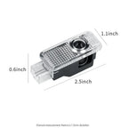 2PCS LED Car Door Logo Light Led Projector For Audi A4 B5 B6 B7 B8 B9 A1 A3 8V 8P 8L A6 C5 C6 C7 A5 A7 A8 Q3 Q5 Q7 TT S3 S6
