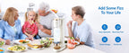 Greatwhip Home Use Soda Machine for 0.6L Co2 Cylinder Sparkling Water Soda Water Maker With 1L PET Bottle