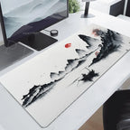 Ink Painting Desk Mat Gamer Mousepads Company Mouse Pad Office Desk Pads Large Mousepad Chinese Style Mouse Mats For Computer