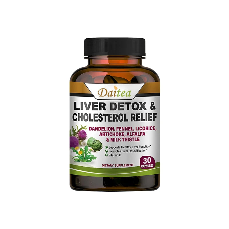 Liver Cleanse Detox & Repair - with Artichoke, Dandelion, Liver & Kidney Health, Liver Cleanse, Detox & Repair