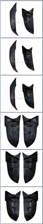 For BMW 1 2 3 4 X Series Rear View Side Mirror Cover F20 F21 F22 F23 F30 F32 F36 X1 E84 F87 M2 Carbon fiber pattern Accessories