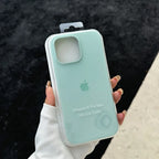 Luxury Liquid SIilicone Solid Candy Color Phone Case for Apple iPhone 17 Pro 16 15 14 13 18 Pro Max Shockproof Cover with Logo