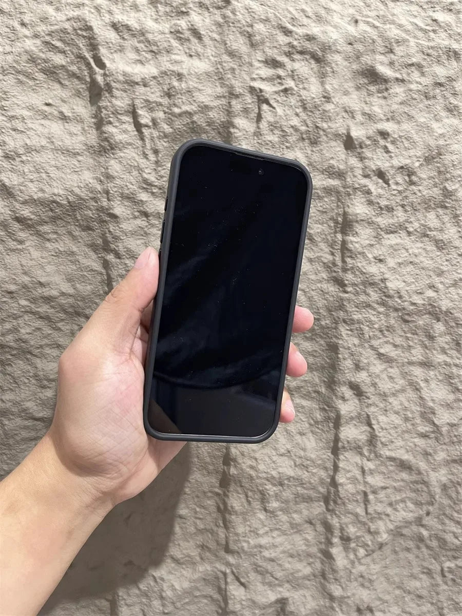 Matte Magnetic Original Phone Case For iPhone 18 Air 17 16 15 14 12 11 13 Pro Max 16e Plus For Magsafe Wireless Charging Cover