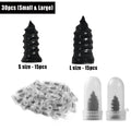 Spiral Tire Repair Plugs Rubber Screw Nails Puncture Patch Kit Quick Fix for Car Motorcycle Bike Vacuum Tires Tubeless
