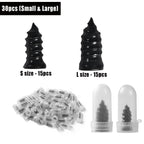 Spiral Tire Repair Plugs Rubber Screw Nails Puncture Patch Kit Quick Fix for Car Motorcycle Bike Vacuum Tires Tubeless