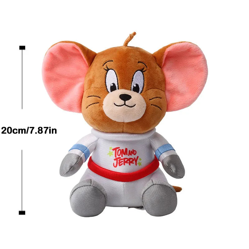New Classic 19cm Tom and Jerry Plushies - Ideal Gift for Movie Fans and Kids Movie Series Stuffed Animal Collectors