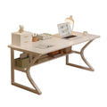 80x50cm Gaming Desk Metal Frame Modern Home Office Table Study Writing Desk Workstation Work Table for Bedroom Office Gaming Room