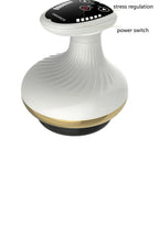 Electric Massage Brush, Universal Body Dredging Device, Scraper, Household Abdominal And Back Massager Scraping Device